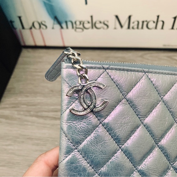 Authentic Chanel Iridescent Clutch - Picture 6 of 8